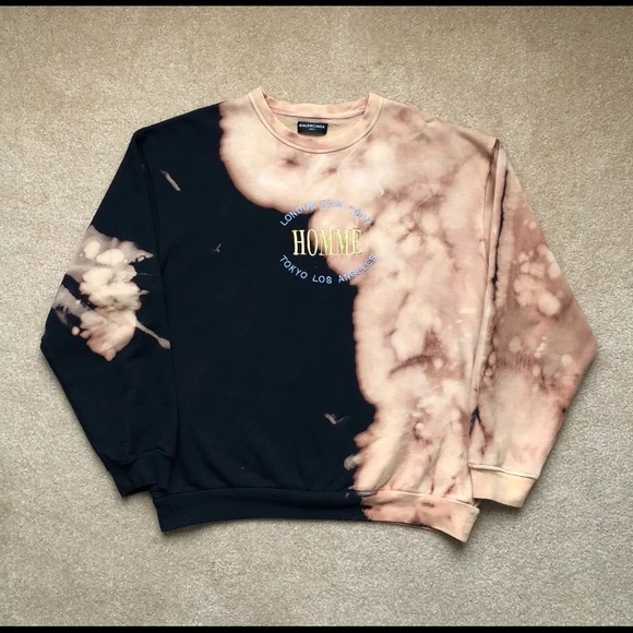 Balenciaga Other - Balenciaga Homme Acid Wash Sweatshirt